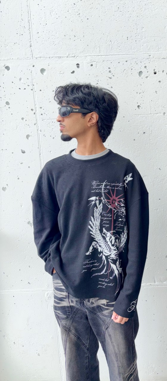 Full-body styling view of the AURELIUS Fallen Thermal